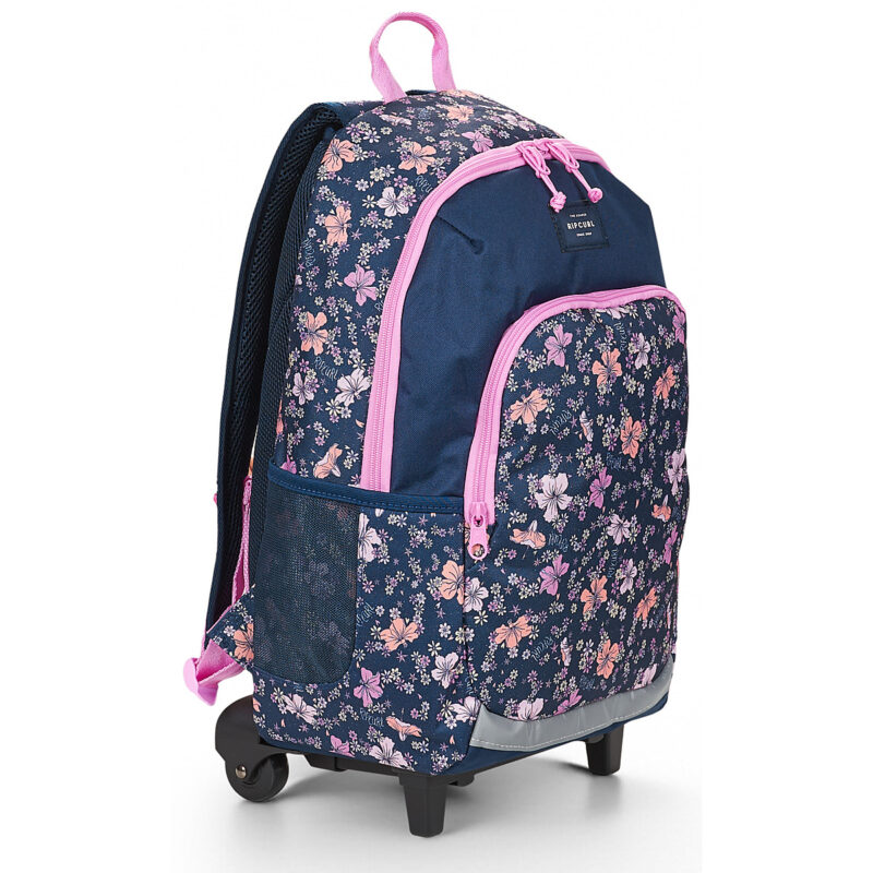 con rotelle Bambina Rip Curl WHEELED OZONE 30L MIXED Rosa Cartelle con rotelle Bambina - 2