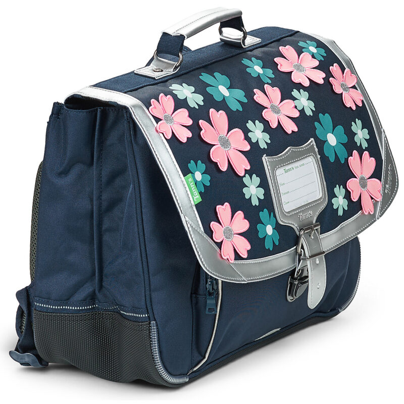 Tann's HORTENSE CARTABLE 38CM POCHE GOURDE Marine Cartella Bambina - 2