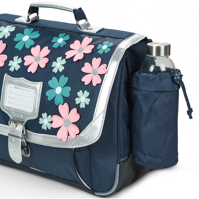 Tann's HORTENSE CARTABLE 38CM POCHE GOURDE Marine Cartella Bambina - 4