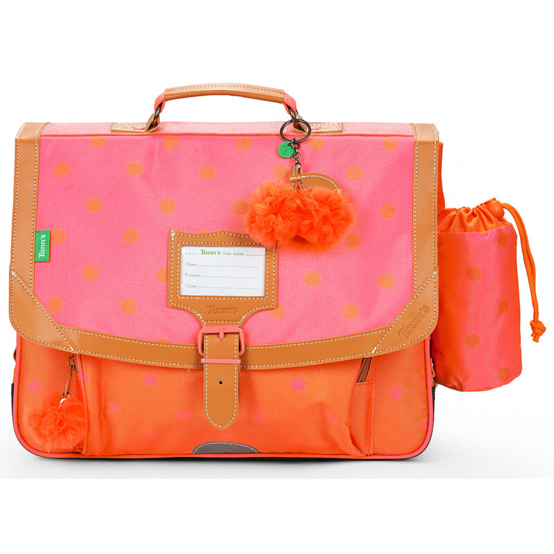 Tann's SIDONIE CARTABLE 38 CM POCHE GOURDE Rosa Cartella Bambina - 1