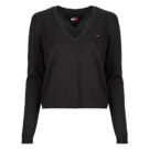 Felpe Tommy Jeans TJW ESSENTIAL VNECK SWEATEREXT Marine Felpe Donna - 1