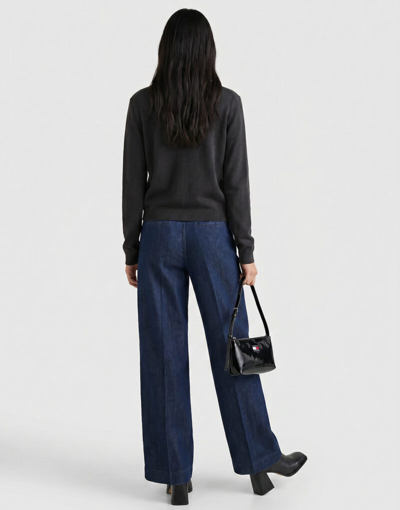 Felpe Tommy Jeans TJW ESSENTIAL VNECK SWEATEREXT Marine Felpe Donna - 4