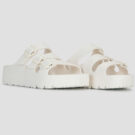 BIRKENSTOCK Florida III Flex Platform EVA Eva / Eggshell / Stretto Bianco Ciabatta Donna - 2
