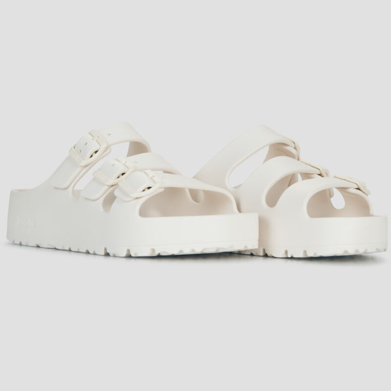 BIRKENSTOCK Florida III Flex Platform EVA Eva / Eggshell / Stretto Bianco Ciabatta Donna - 2