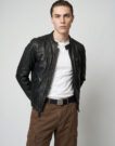 Giacca in pelle  Oakwood  CASEY  Nero Giacche in pelle Donna - 2