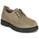 BIRKENSTOCK Highwood Moc Lace Suede / Grigio / Taupe / Stretto Beige Derby Donna - 1