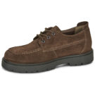 BIRKENSTOCK Highwood Moc Lace Suede / Carafe / Stretto Marrone Derby Donna - 4