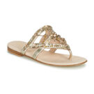 Fru.it CAROTE Goldene Flip-Flops f&uuml;r Damen - Gr&ouml;&szlig;e 1