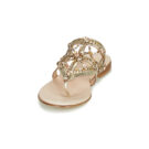 Fru.it CAROTE Goldene Flip-Flops f&uuml;r Damen - Gr&ouml;&szlig;e 3