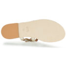 Fru.it CAROTE Goldene Flip-Flops f&uuml;r Damen - Gr&ouml;&szlig;e 7