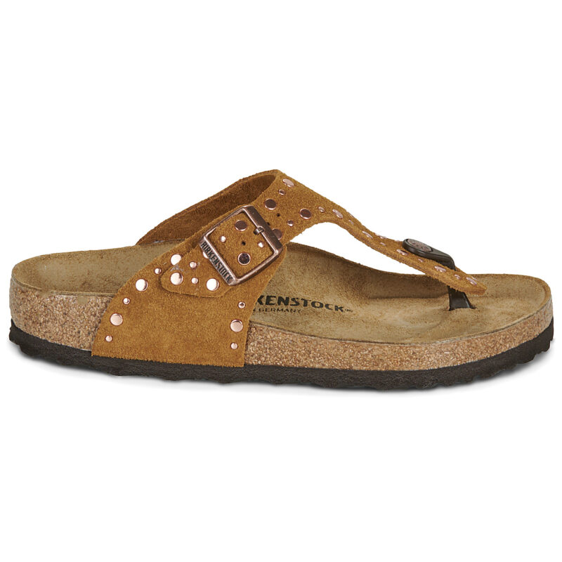 BIRKENSTOCK Gizeh Rivet / Mink / Regular Marrone Infradito Donna - 2