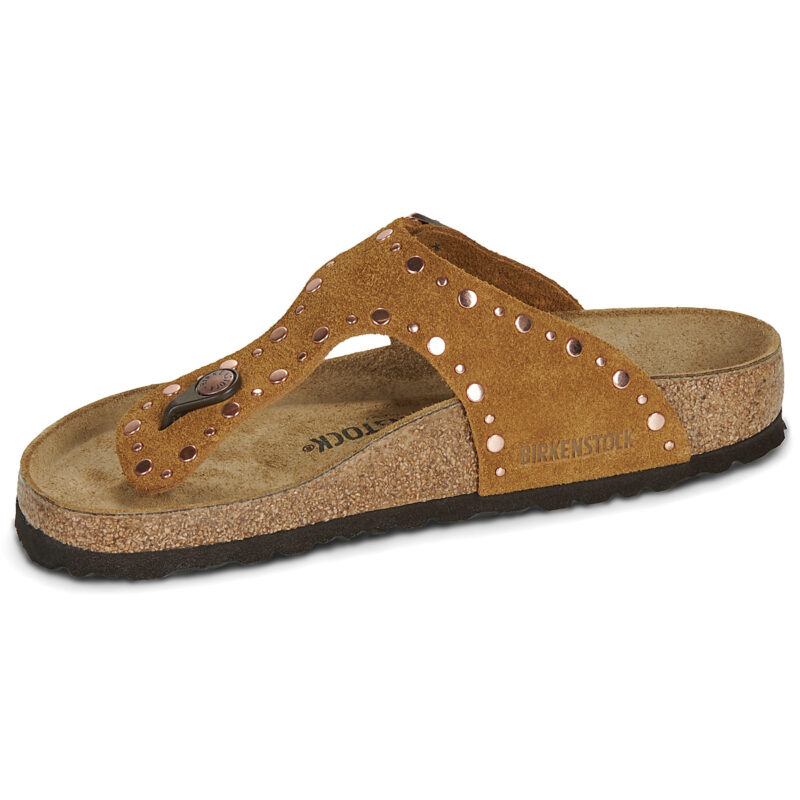 BIRKENSTOCK Gizeh Rivet / Mink / Regular Marrone Infradito Donna - 4