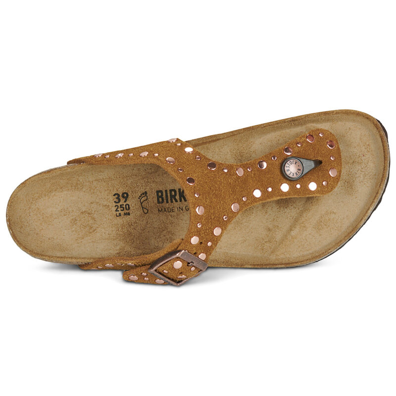 BIRKENSTOCK Gizeh Rivet / Mink / Regular Marrone Infradito Donna - 6