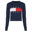 Maglione Tommy Jeans TJW FLAG CREW NECK SwEATER Marine Maglioni Donna - 1