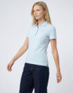 Polo Tommy Jeans TJW SLIM ESSENTIAL SS POLO Bleu Femme - 3