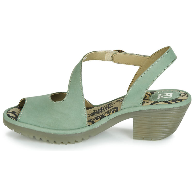Fly London WYNO Verde Sandali con tacco Donna - 4