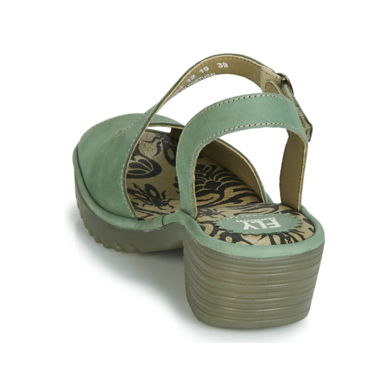 Fly London WYNO Verde Sandali con tacco Donna - 5
