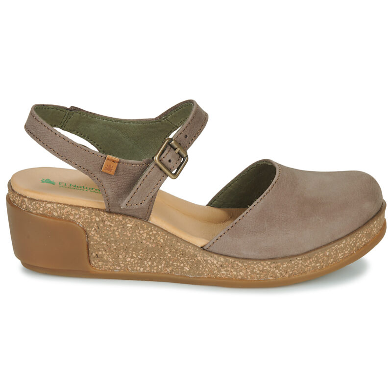 El Naturalista LEAVES Marrone Sandali con zeppa Donna - 2