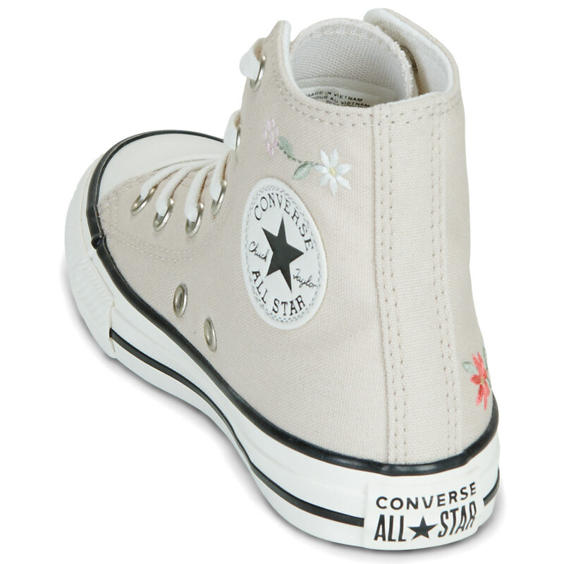 Converse Chuck Taylor All Star Grigio Sneakers Bambina - 5