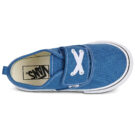 Vans Authentic Elastic V Blu - Sneakers Bambina - 6