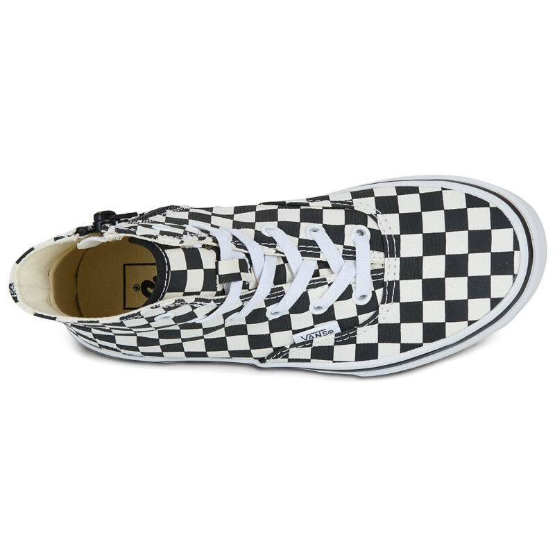 Vans Authentic Hi 2.0 Zip Wei&szlig; - M&auml;dchen-Sneaker - Gr&ouml;&szlig;e 6