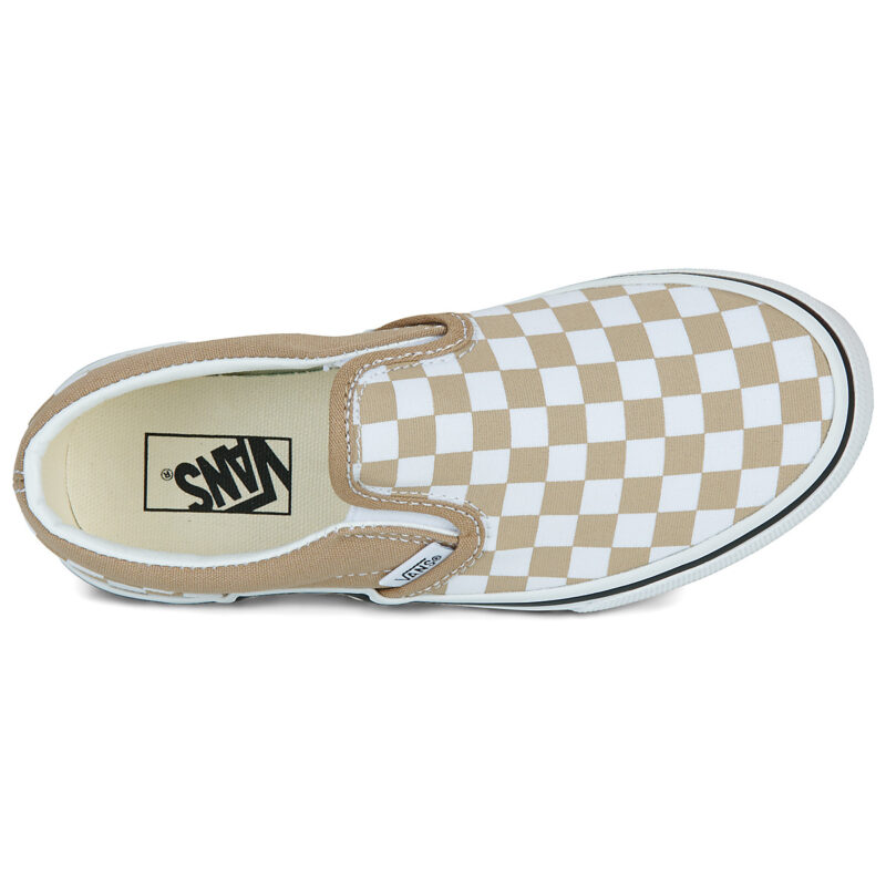 Vans Classic Slip-On Beige - Slip on Bambina - 6