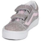Vans Old Skool V Argento - Sneakers Bambina - 3