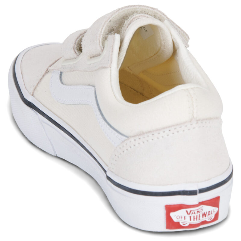 Vans Old Skool V Bianco - Sneakers Bambina - 5