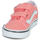 Vans Old Skool V Flower Rosa - Sneakers Bambina - 3