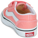 Vans Old Skool V Flower Rosa - Sneakers Bambina - 5