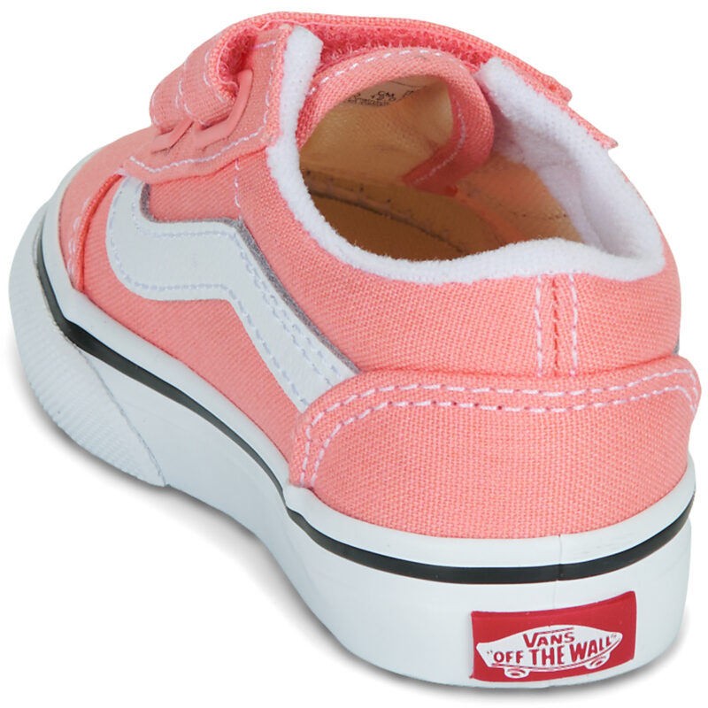 Vans Old Skool V Flower Rosa - Sneakers Bambina - 5