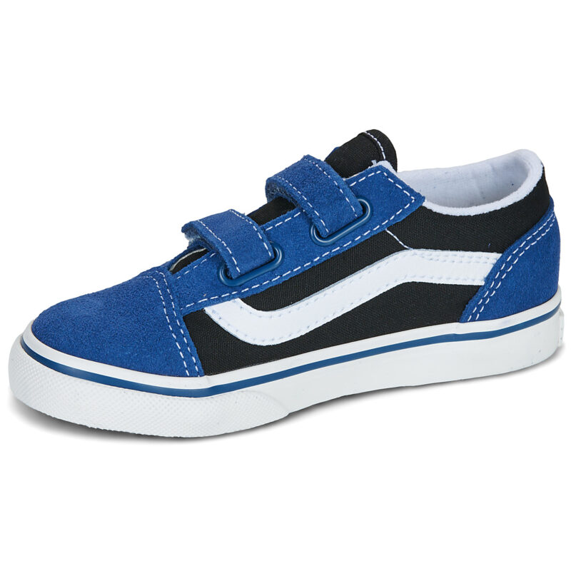Vans Old Skool V Nero - Sneakers Bambina - 4