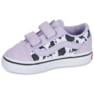 Vans Old Skool V Viola - Sneakers Bambina - 4