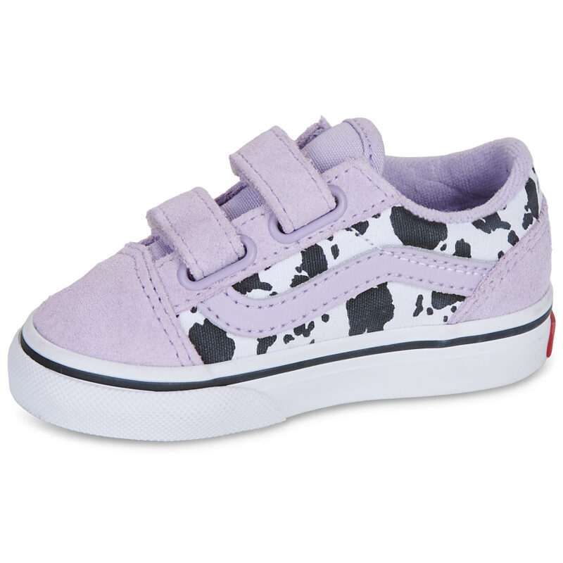 Vans Old Skool V Viola - Sneakers Bambina - 4