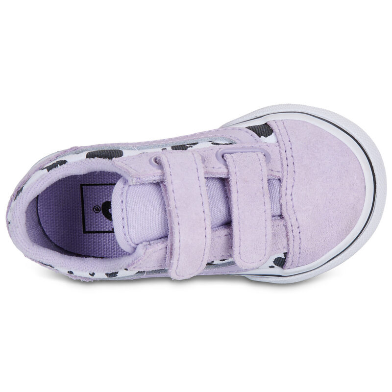 Vans Old Skool V Viola - Sneakers Bambina - 6
