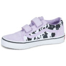 Vans Old Skool V Viola - Sneakers Bambina - 4