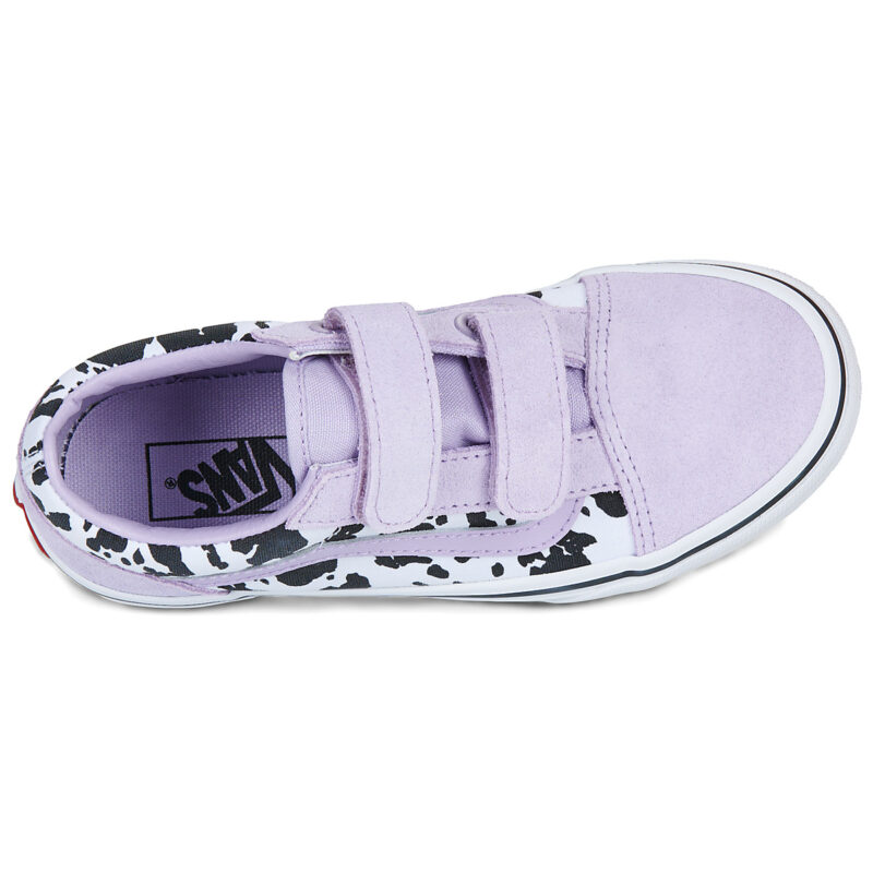 Vans Old Skool V Viola - Sneakers Bambina - 6