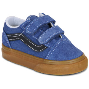 Scarpe bambini ragazzo Vans  Old Skool V  Blu Vans