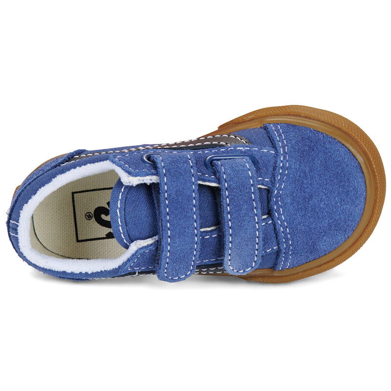 Vans Old Skool V Blu - Sneakers Bambino - 6