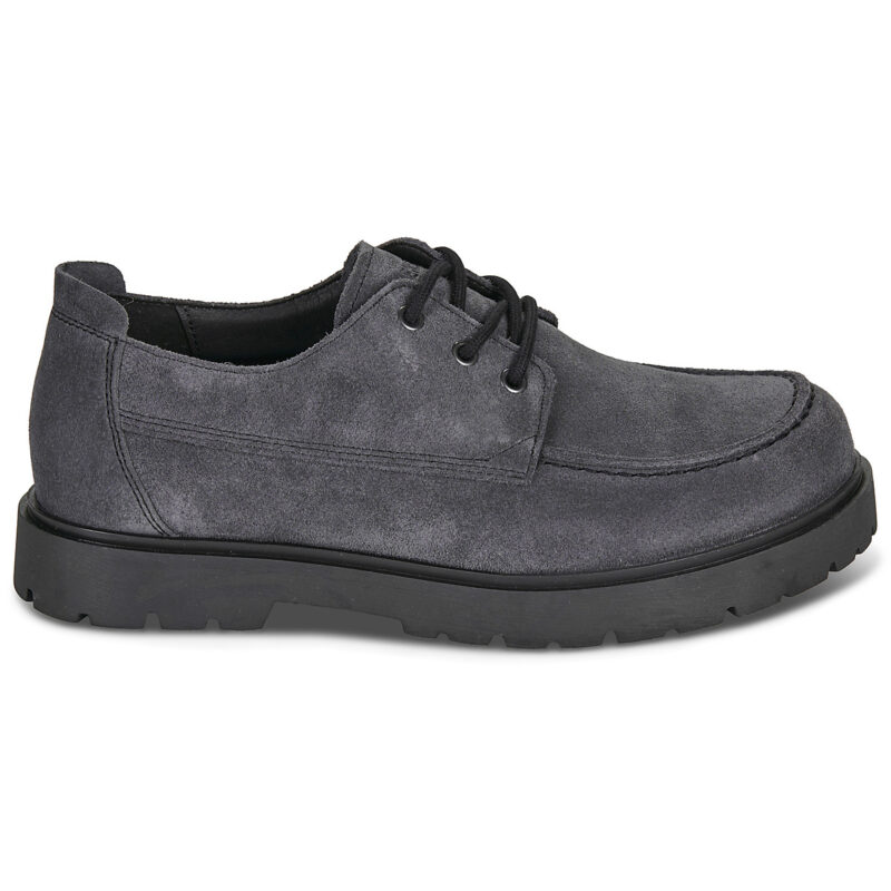 BIRKENSTOCK Highwood Moc Lace Suede / Charcoal / Regular Nero Derby Uomo - 2