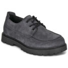 BIRKENSTOCK Highwood Moc Lace Suede / Charcoal / Regular Nero Derby Uomo - 1