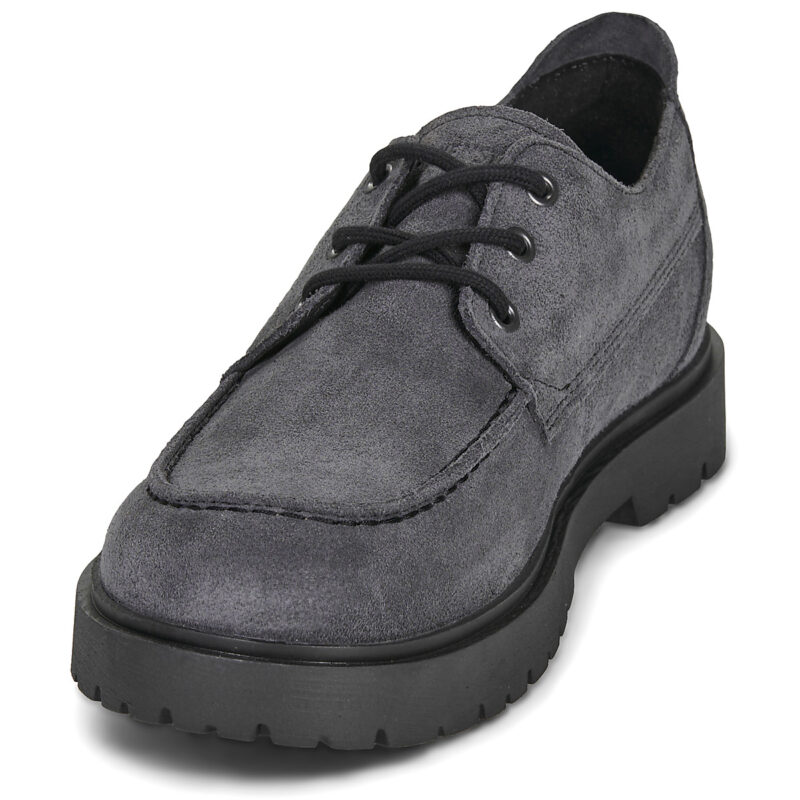 BIRKENSTOCK Highwood Moc Lace Suede / Charcoal / Regular Nero Derby Uomo - 3
