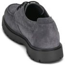 BIRKENSTOCK Highwood Moc Lace Suede / Charcoal / Regular Nero Derby Uomo - 5