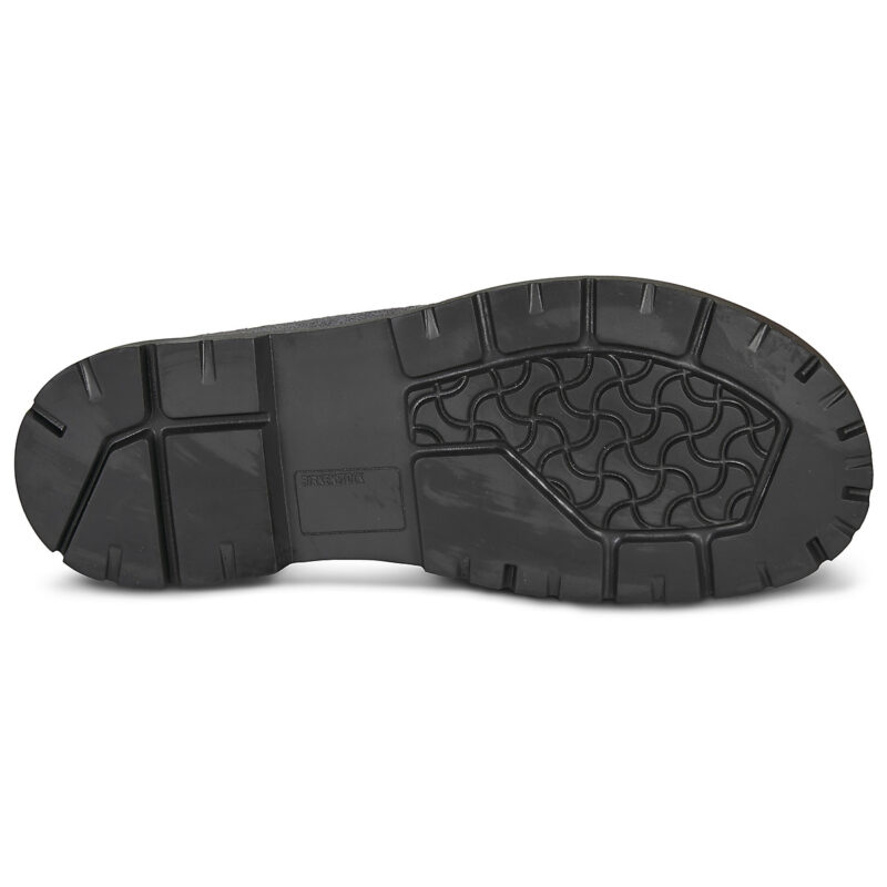 BIRKENSTOCK Highwood Moc Lace Suede / Charcoal / Regular Nero Derby Uomo - 7