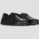 BIRKENSTOCK Utti Lace Pelle / Black / Regular Nero Derby Uomo - 2