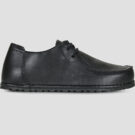 BIRKENSTOCK Utti Lace Pelle / Black / Regular Nero Derby Uomo - 1