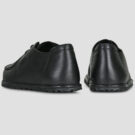 BIRKENSTOCK Utti Lace Pelle / Black / Regular Nero Derby Uomo - 3