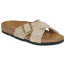 BIRKENSTOCK Siena Suede / Sandcastle / Fiore / Print / Stretto Beige Ciabatta Donna - 1