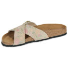BIRKENSTOCK Siena Suede / Sandcastle / Fiore / Print / Stretto Beige Ciabatta Donna - 4