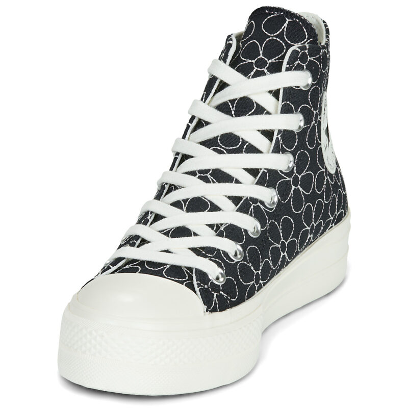 Converse Chuck Taylor All Star Lift Nero Sneakers alte Donna - 3